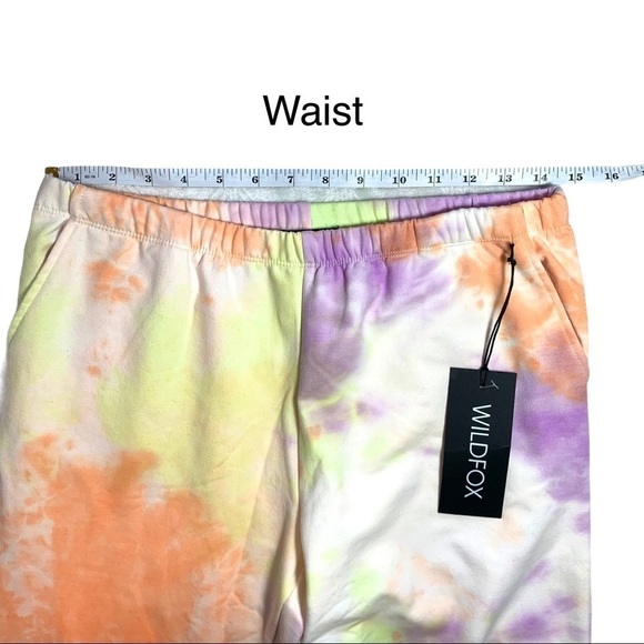Wildfox Tie Dye Sherbet Jogger Rory Sweatpants Size Medium - Picture 12 of 17